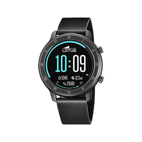 Coffret De Montre Lotus Connect&eacute;e Smartwach Noir - Montres &eacute;tanches Homme | Marc Orian