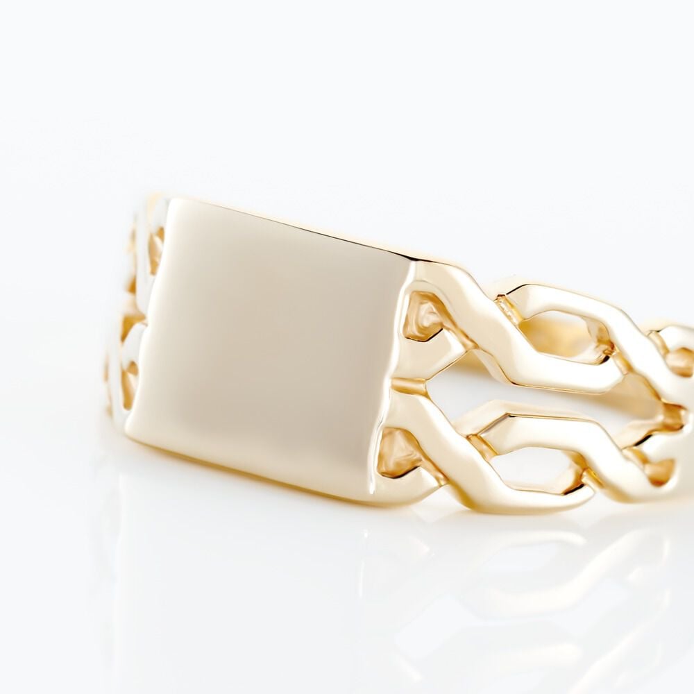 Chevali&egrave;re Tobias Plaqu&eacute; Or Jaune - Chevali&egrave;res Homme | Marc Orian