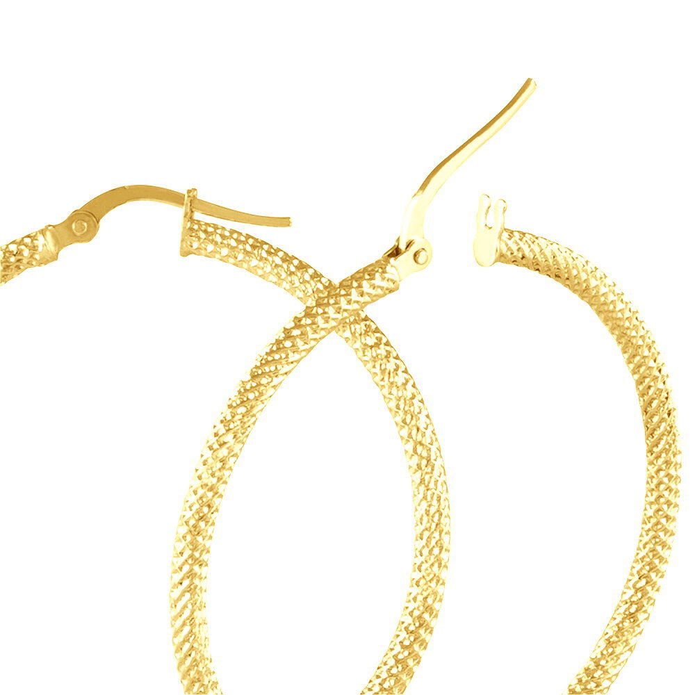 Créoles Ulrica Or Jaune - Créoles Femme | Marc Orian