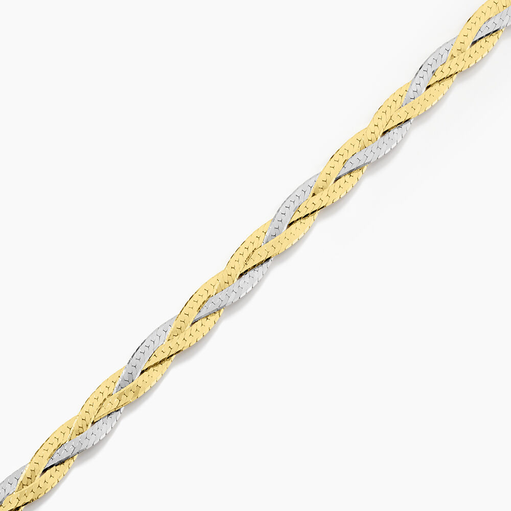 Bracelet Elae Argent Bicolore - Bracelets fantaisie Femme | Marc Orian