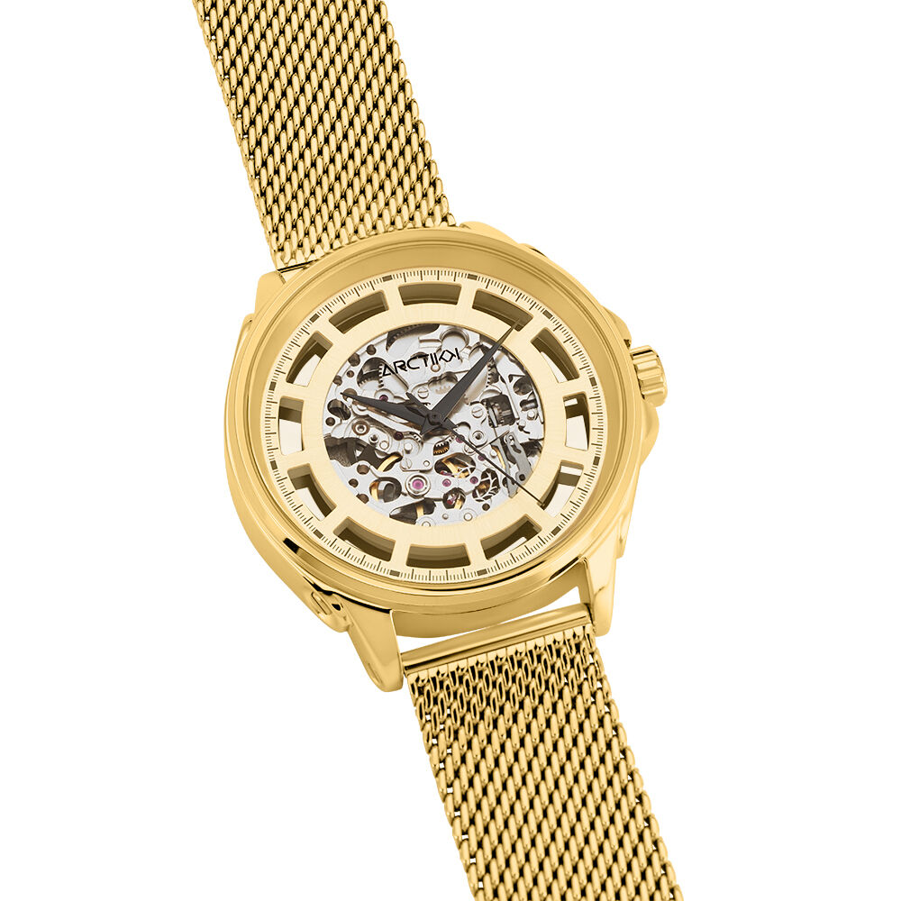 Montre Arctik Solstice Dor&eacute; - Montres automatiques Homme | Marc Orian