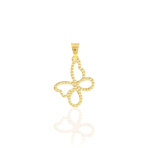 Pendentif Jaima Papillon Diamante Or Jaune - Pendentifs Femme | Marc Orian