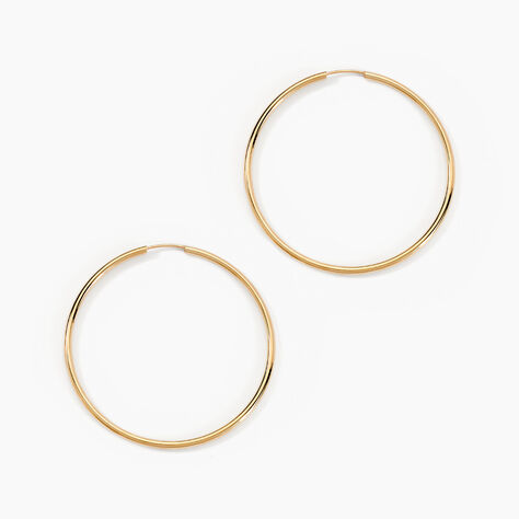 Cr&eacute;oles Valencina Or Jaune - Cr&eacute;oles Femme | Marc Orian