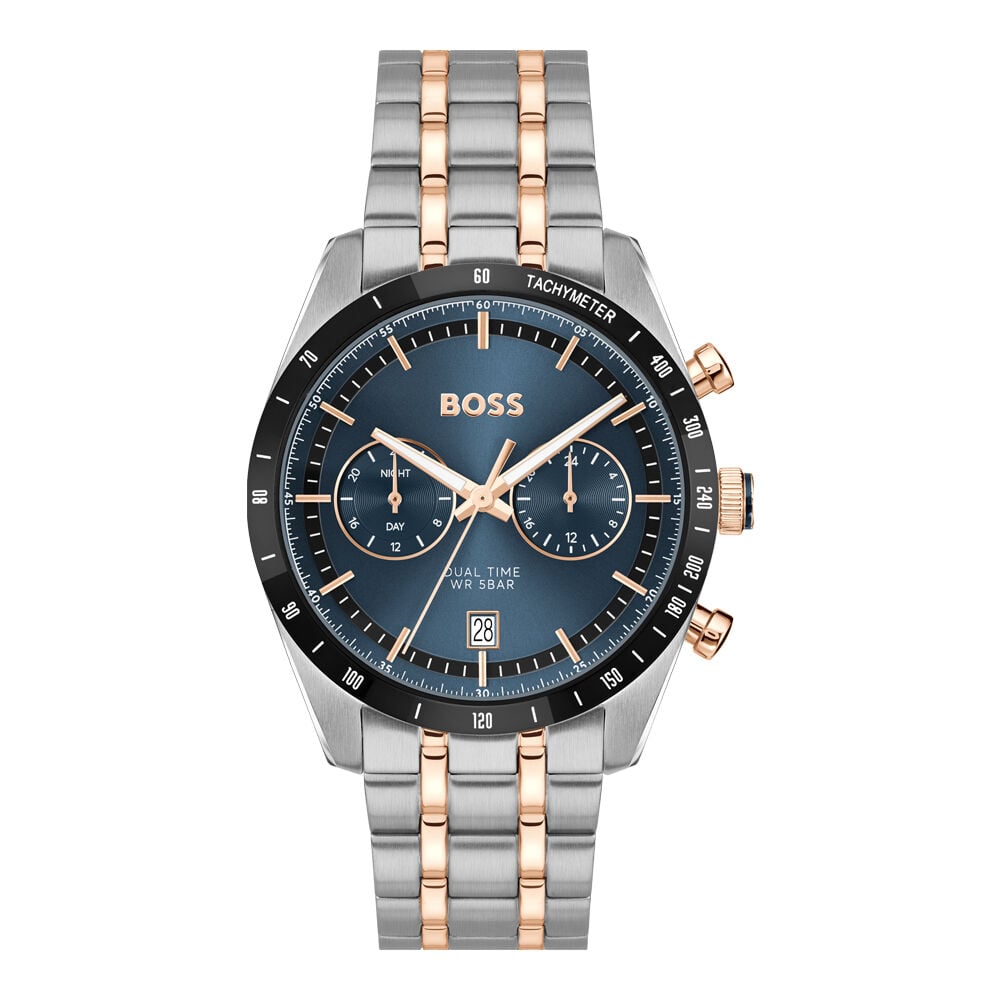 Montre Boss Tourmaster Bleu - Montres &eacute;tanches Homme | Marc Orian