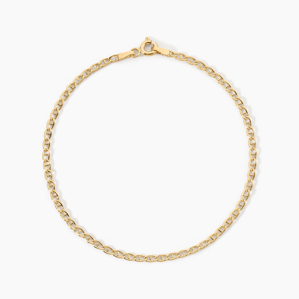 Bracelet Capucin Argent Dor&eacute; A L'Or 750/1000 - Bracelets fantaisie Femme | Marc Orian