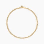 Bracelet Capucin Argent Dor&eacute; A L'Or 750/1000 - Bracelets fantaisie Femme | Marc Orian