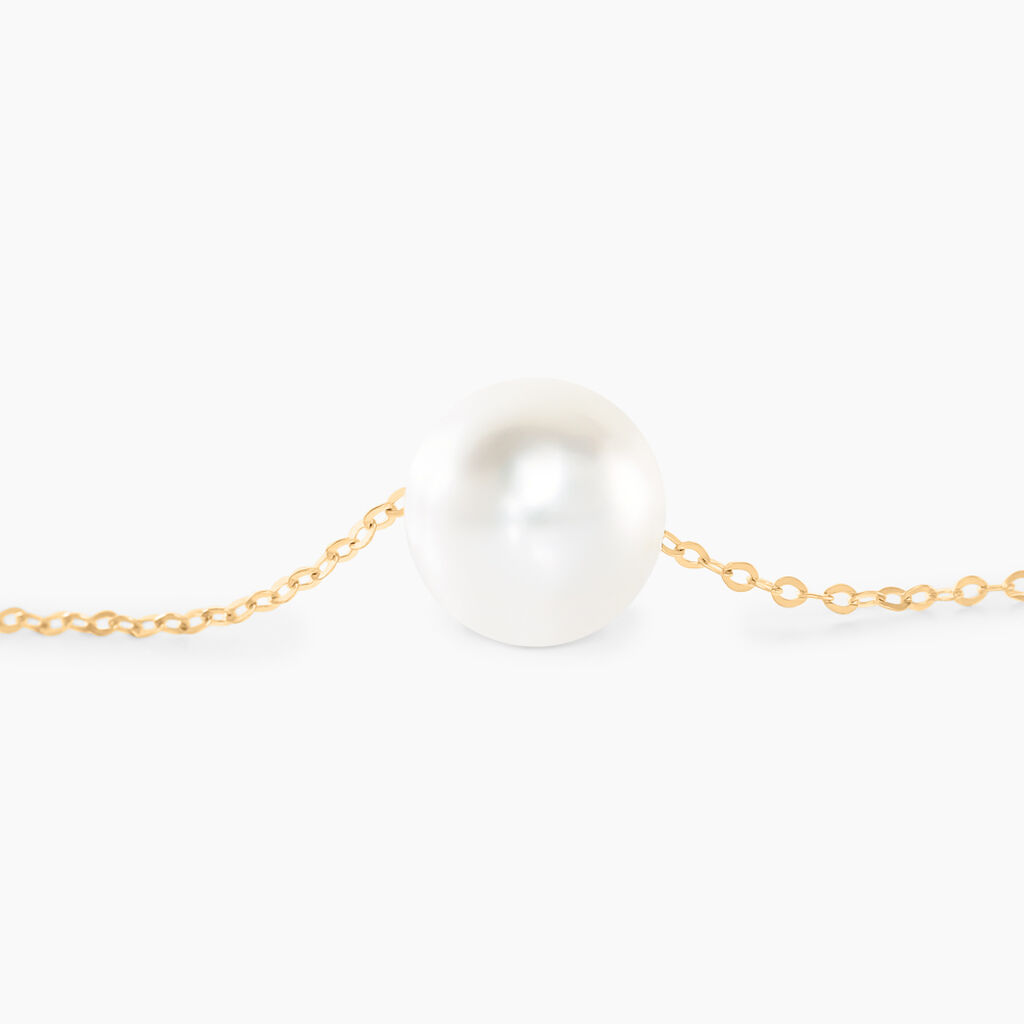 Collier Sissy Or Jaune Perle De Culture - Parure de mariage Femme | Marc Orian
