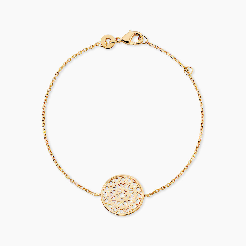 Bracelet Celso Plaqu&eacute; Or Jaune - Bracelets fantaisie Femme | Marc Orian