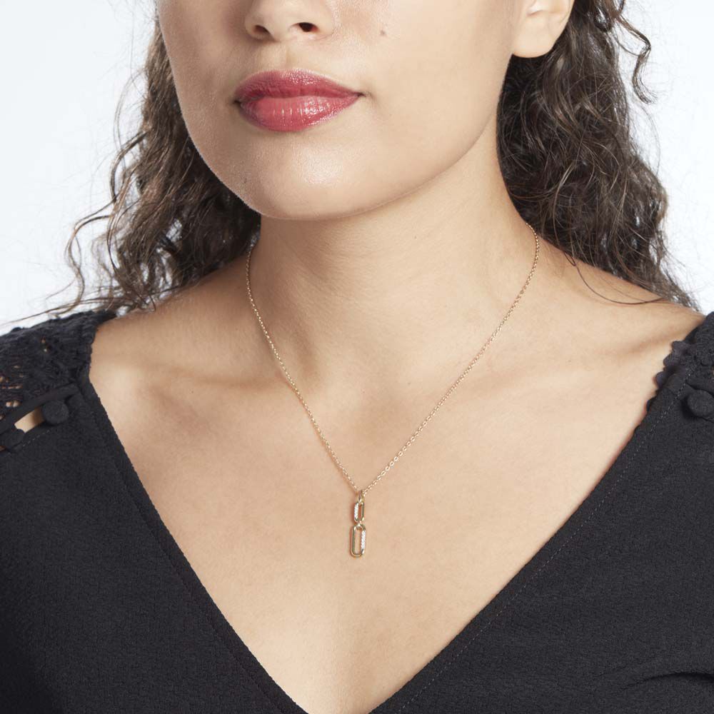 Collier Plaqué Or Mietta Oxydes De Zirconium - Colliers avec pierres Femme | Marc Orian