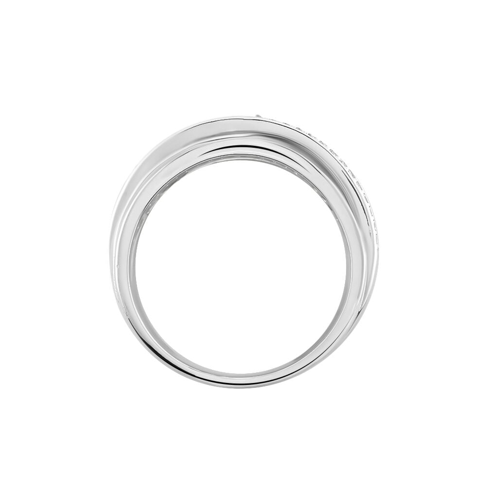 Bague Caledonia Argent Blanc Oxyde De Zirconium - Bagues avec pierre Femme | Marc Orian