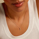 Collier Poem Argent Jaune Topaze Oxyde De Zirconium - Colliers avec pierres Femme | Marc Orian