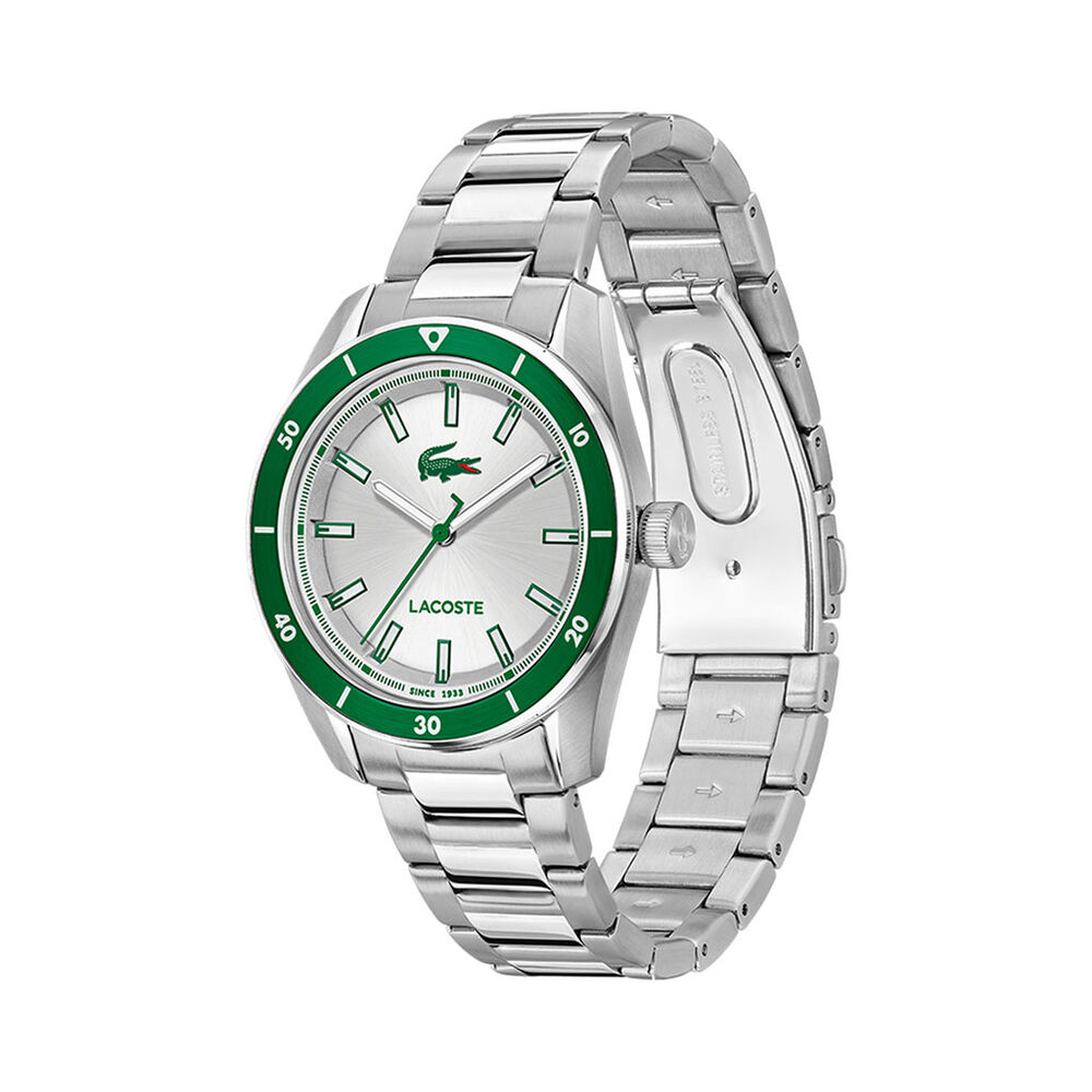 Montre Lacoste Boston Argent&eacute; - Montres &eacute;tanches Homme | Marc Orian