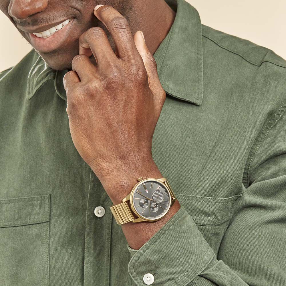Montre Tommy Hilfiger Damon Noir - HIMHJQN0950 • Marc Orian | Bijouterie en  ligne