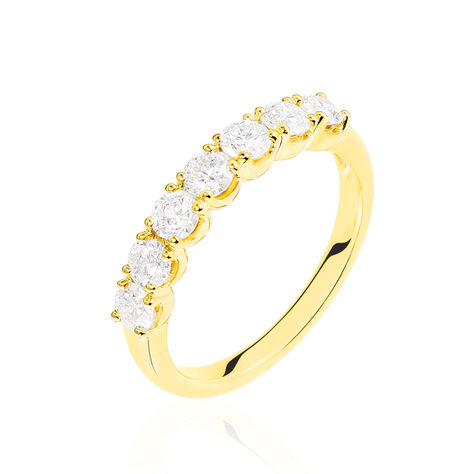 Alliance Eloise Or Jaune Diamant - Alliances avec pierres Femme | Marc Orian