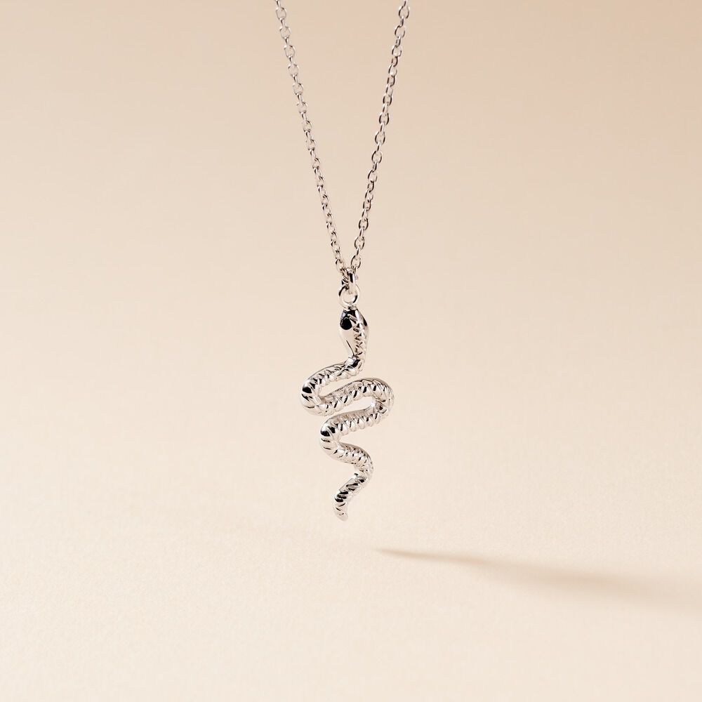 Collier Yoshie Argent Blanc - Colliers Femme | Marc Orian