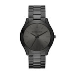 Montre Michael Kors Slim Runway Noir - Montres &eacute;tanches Homme | Marc Orian