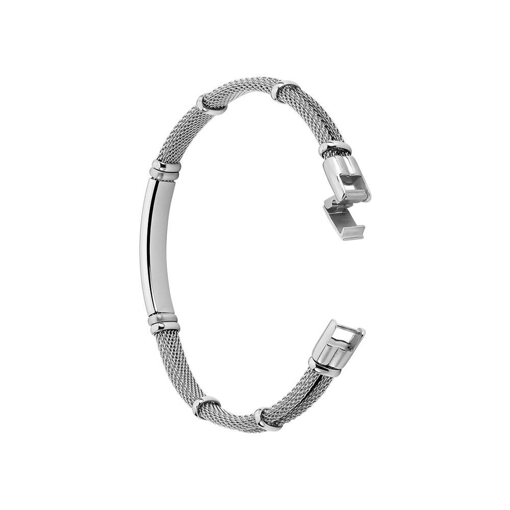 Bracelet Jourdan Neylahae Acier Blanc - Bracelets Homme | Marc Orian