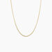 Chaîne Iris Maille Gourmette Or Jaune - Chaines Femme | Marc Orian