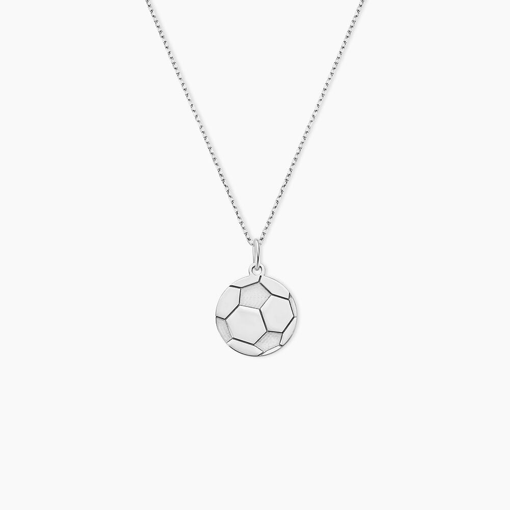 Pendentif Emil Argent Blanc - Bijoux personnalis&eacute;s Homme | Marc Orian