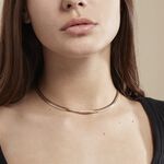 Collier Messaline Plaqu&eacute; Or Jaune - Chaines Femme | Marc Orian