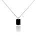 Collier Argent Blanc Ilias Oxyde De Zirconium - Colliers avec pierres Homme | Marc Orian