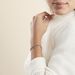 Bracelet Carola Maille Jaseron Argent Blanc - Bracelets mailles Femme | Marc Orian