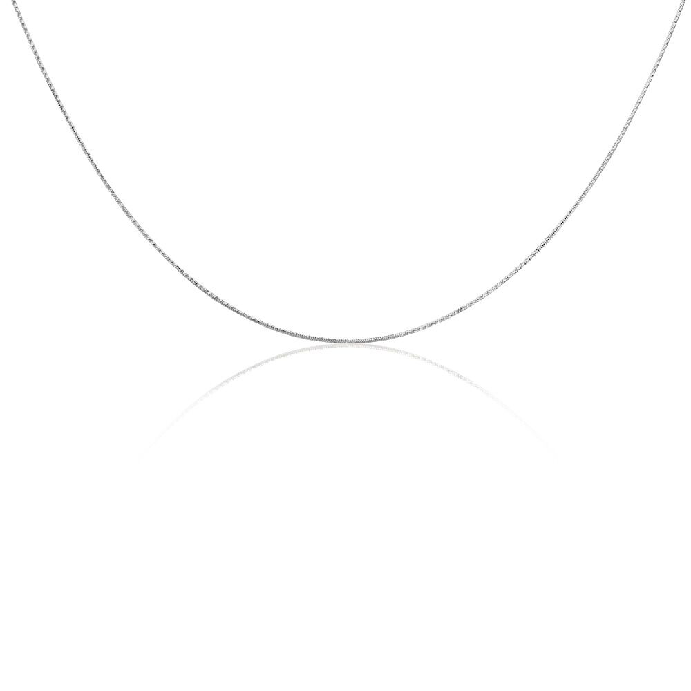 Chaine Tamsina Argent Blanc - Colliers fantaisie Femme | Marc Orian