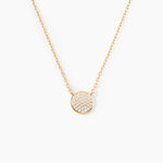 Collier Plaqu&eacute; Or Larraso Oxydes De Zirconium - Colliers avec pierres Femme | Marc Orian