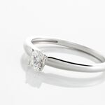 Bague Solitaire Flora Or Blanc Diamant - Solitaires Femme | Marc Orian