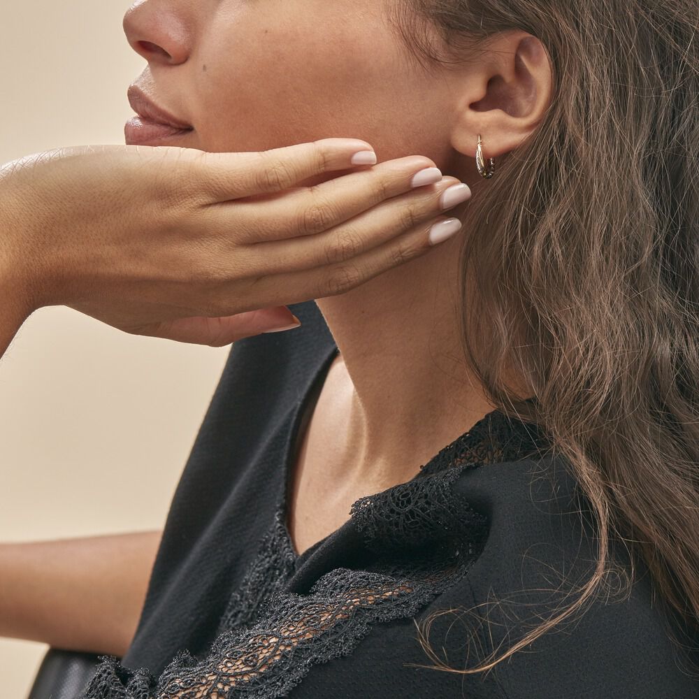 Créoles Maelia Or Bicolore - Créoles Femme | Marc Orian