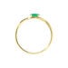 Bague Emotion Or Jaune Emeraude Diamant - Bagues vintage Femme | Marc Orian