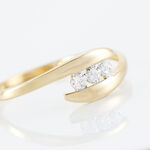 Bague Delphine Or Jaune Diamant - Parures de mariage Femme | Marc Orian