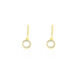 Boucles D'oreilles Pendantes Lavande Or Jaune Oxydes - Pendantes Femme | Marc Orian