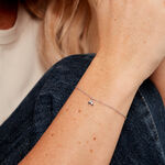 Bracelet Gil Argent Blanc - Bracelets fantaisie Femme | Marc Orian