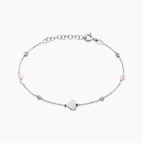 Bracelet Onelia Argent Blanc Cristal - Bracelets fantaisie Femme | Marc Orian