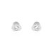 Boucles D'oreilles Puces Mastrona Or Blanc Diamant - Pendantes Femme | Marc Orian