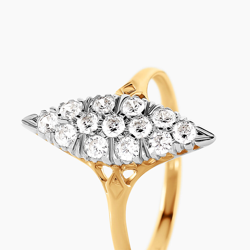 Bague Marchioness Or Jaune Oxyde De Zirconium - Bagues avec pierre Femme | Marc Orian