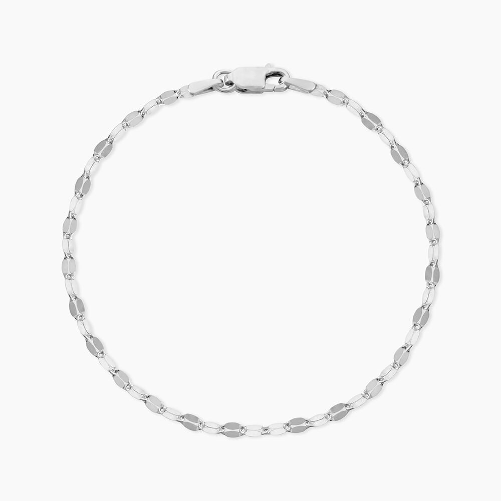 Bracelet Adelaide Argent Blanc - Bracelets fantaisie Femme | Marc Orian