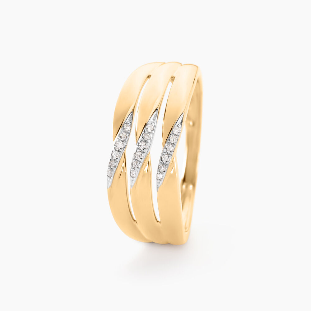 Bague Grasiella Or Jaune Diamant - Bagues pierres précieuses Femme | Marc Orian