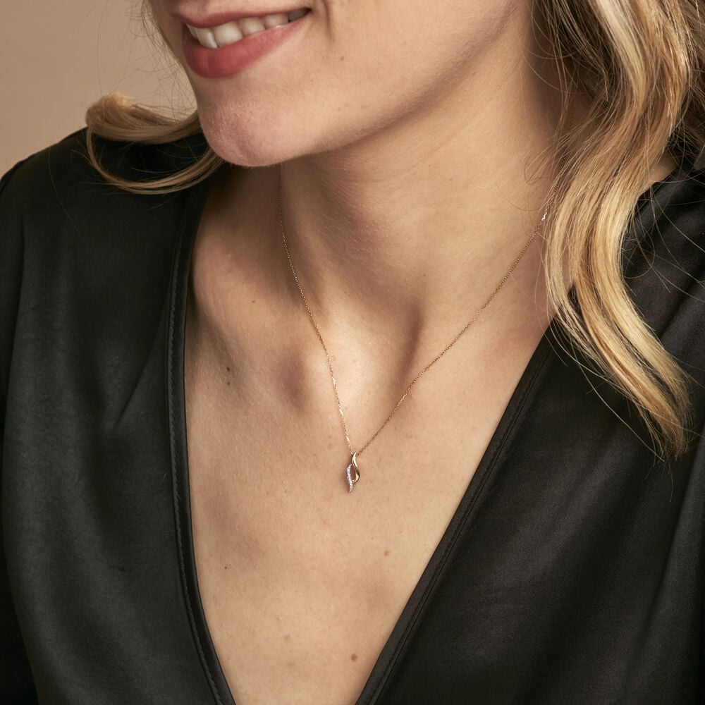 Collier Tylane Or Jaune Diamant - Colliers avec pierres Femme | Marc Orian
