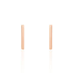 Boucles D'oreilles Puces Tullia Argent Rose - Puces Femme | Marc Orian