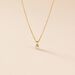 Collier Alexandra Or Jaune Diamant - Colliers solitaires Femme | Marc Orian