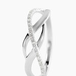 Bague Omnia Or Blanc Diamant - Parures de mariage Femme | Marc Orian
