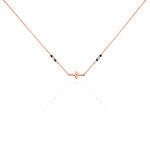 Collier Esia Argent Rose Oxyde De Zirconium - Colliers avec pierres Femme | Marc Orian
