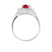 Bague Perez 2 Argent Blanc Oxyde De Zirconium