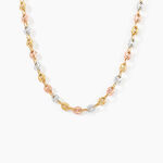 Collier Maille Dami Maille Grain De Cafe Or Tricolore - Chaines Femme | Marc Orian