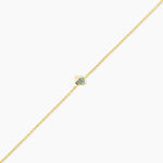 Bracelet Poem Argent Jaune Topaze - Bracelets fantaisie Femme | Marc Orian