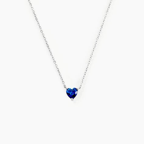 Collier Kelvyn Argent Blanc Oxyde - Colliers avec pierres Femme | Marc Orian