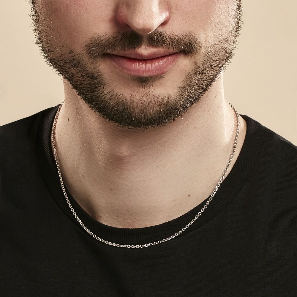 Collier Maille Argent Claudine - Chaines Homme | Marc Orian