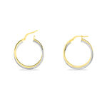 Cr&eacute;oles Tita Or Bicolore - Cr&eacute;oles Femme | Marc Orian